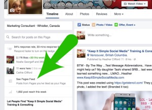 Pages Feed