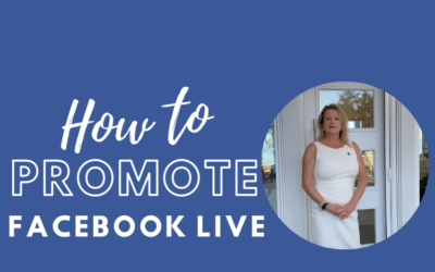 How to Promote a FACEBOOK LIVE Virtual Open House in Advance of Your LIVE Video (Realtors®️)