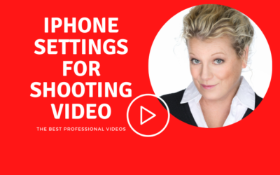 Smartphone Settings to Shoot Video Like a Professional (iPhone example)
